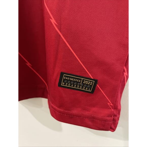 NEW 2021-22 Liverpool FC Home S/S No.6 Thiago Player Issue UEFA CL LFC SIZE MED - Picture 5 of 5